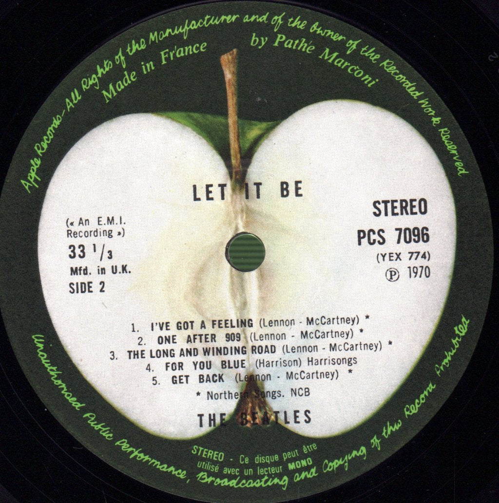 Beatles - Let It Be - Lp