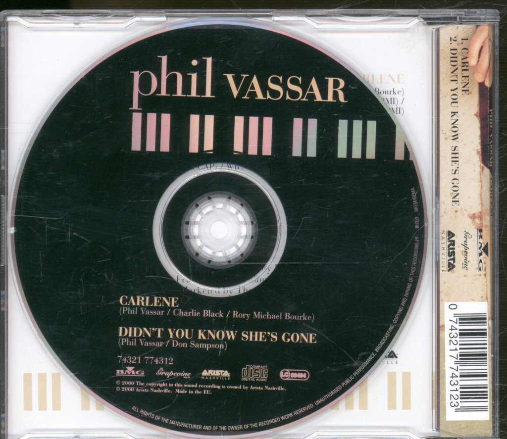 Phil Vassar - Carlene - Cd