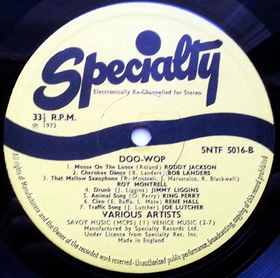 Various Artists - Doo Wop - Lp