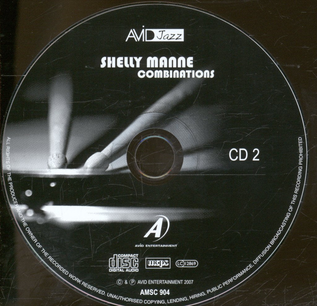 Shelly Manne - Combinations - Double Cd