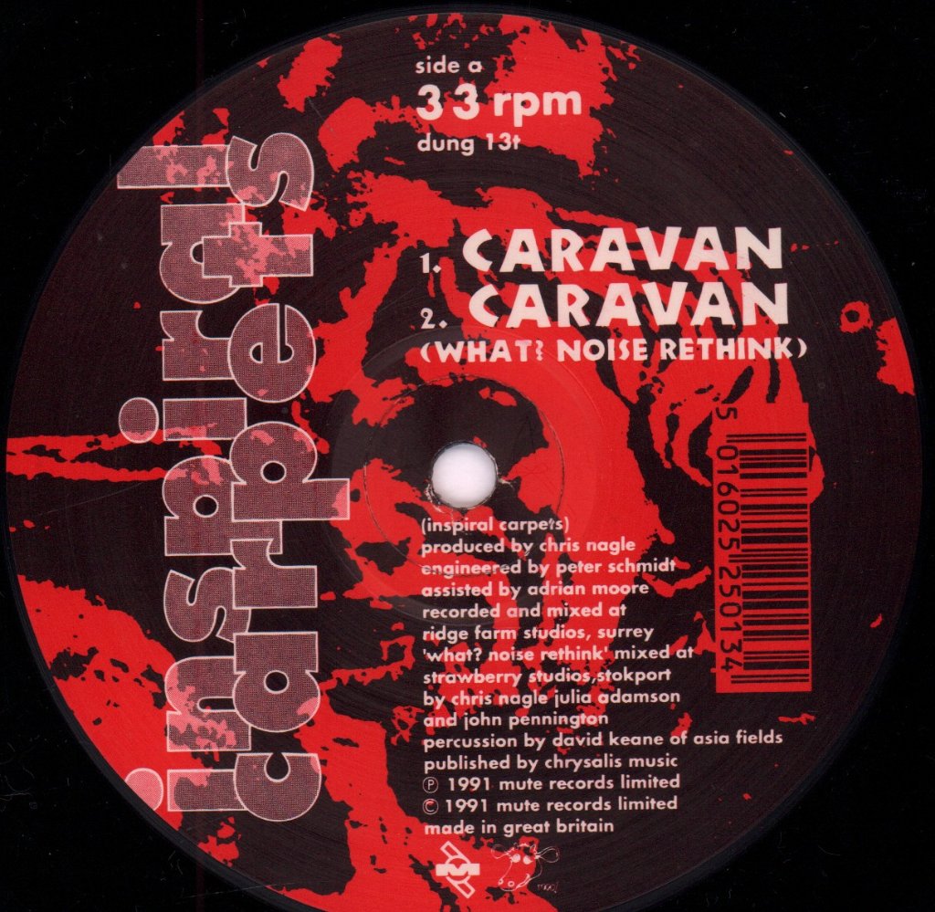 Inspiral Carpets - Caravan - 12 Inch