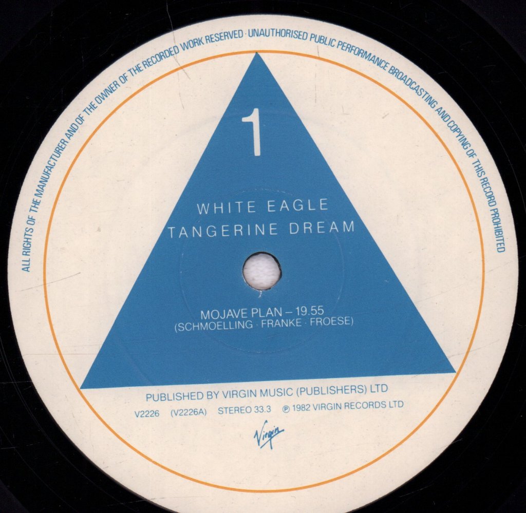 Tangerine Dream - White Eagle - Lp