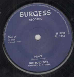 Richard Fox - Peace - 7 Inch