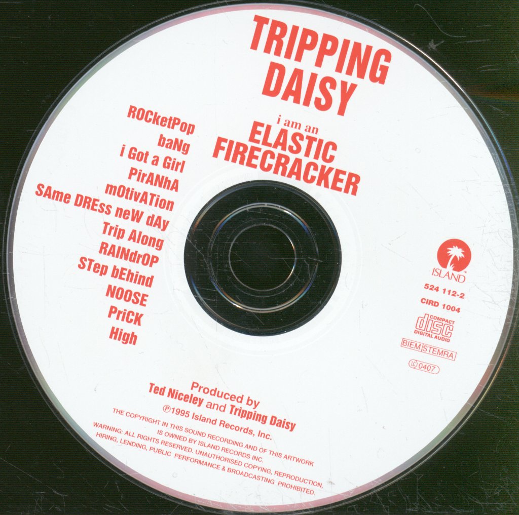 Tripping Daisy - I Am An Elastic Firecracker - Cd