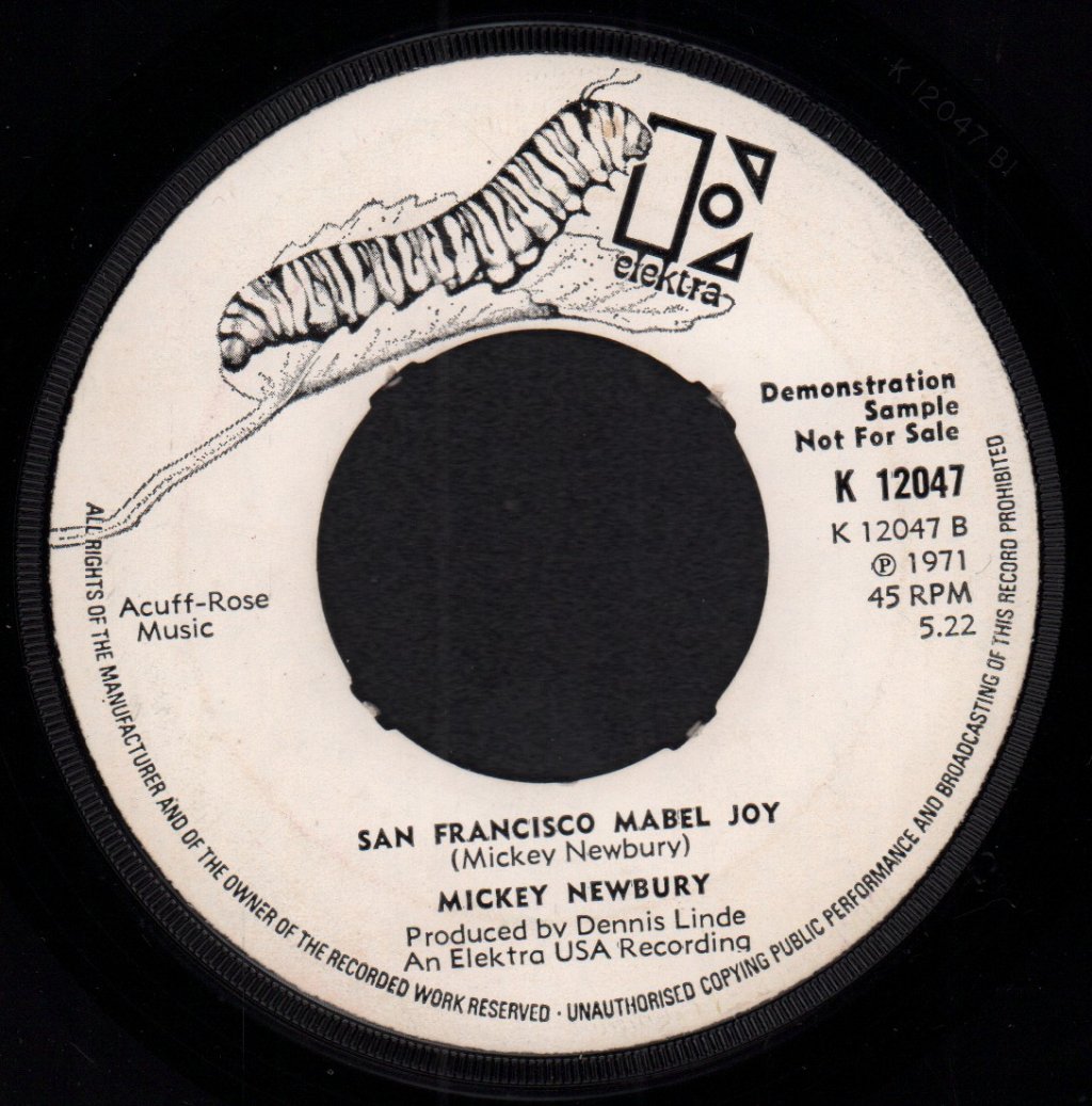 Mickey Newbury - An American Trilogy - 7 Inch