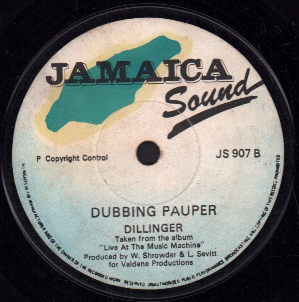 Dillinger - Loving Pauper / Dubbing Pauper - 7 Inch