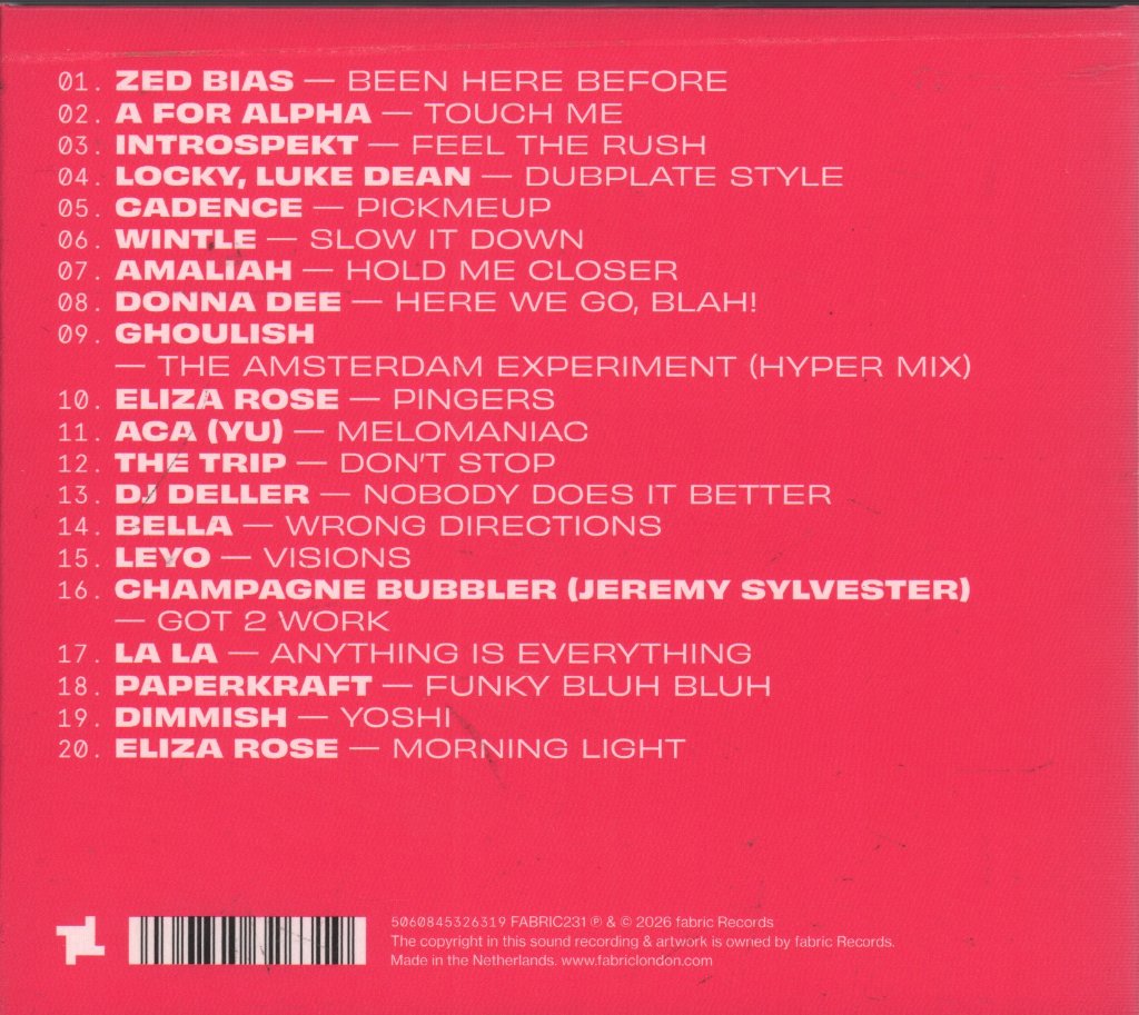 Eliza Rose - FabricLive presents - Cd