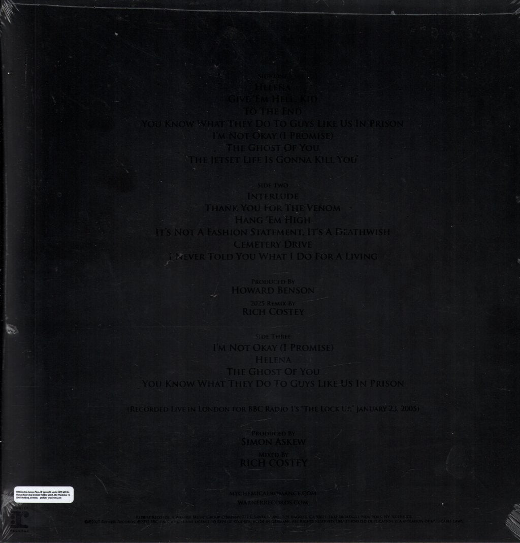 My Chemical Romance - Three Cheers For Sweet Revenge (Deluxe Edition) - Double Lp