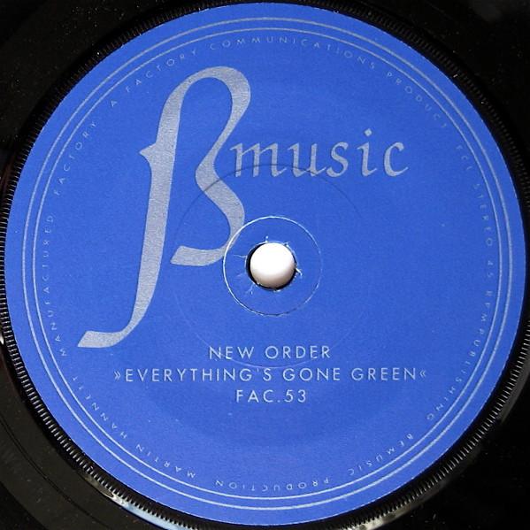 New Order - Procession / Everything's Gone Green - 7 Inch