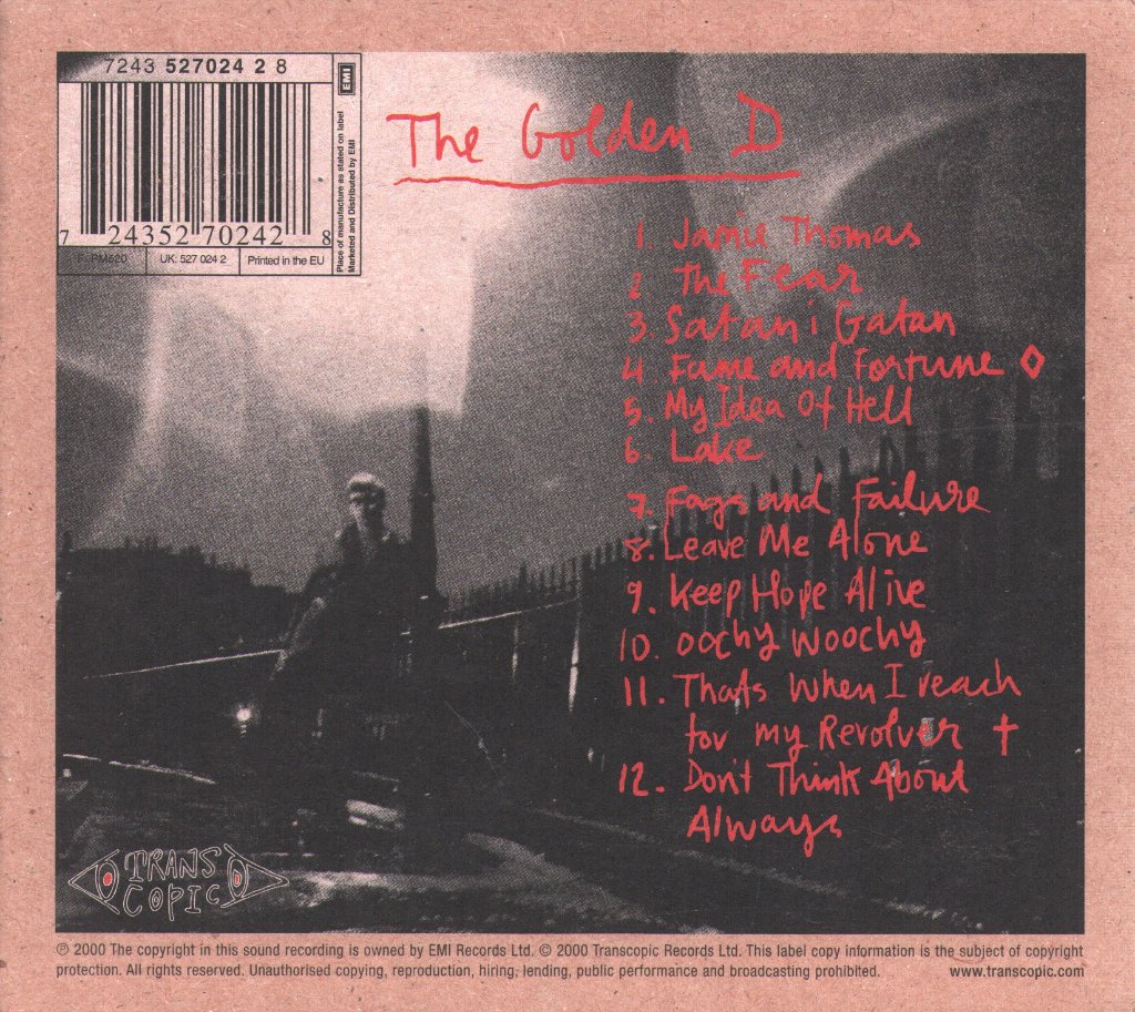 Graham Coxon - Golden D - Cd