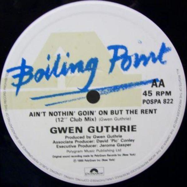 Gwen Guthrie - They Long To Be Close To You - 12 Inch