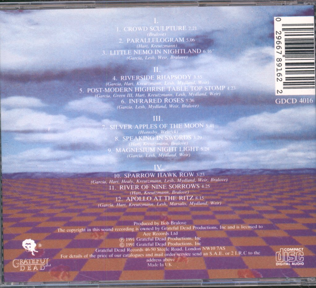 Grateful Dead - Infrared Roses - Cd