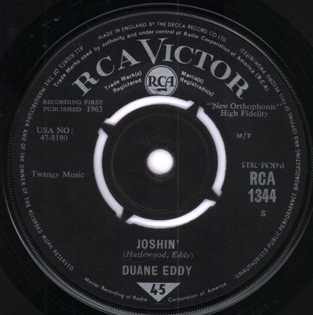 Duane Eddy - Lonely Boy Lonely Guitar - 7 Inch