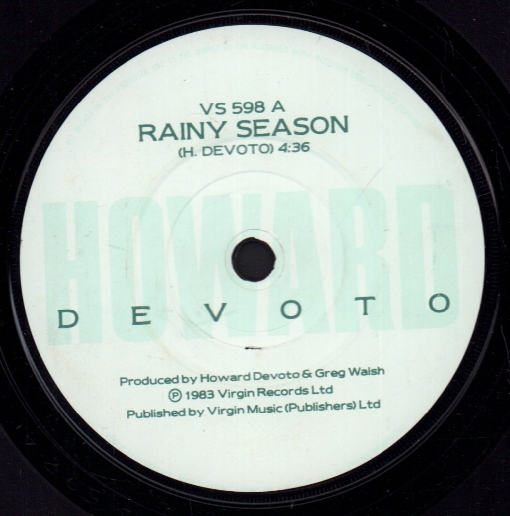 Howard Devoto - Rainy Season - 7 Inch