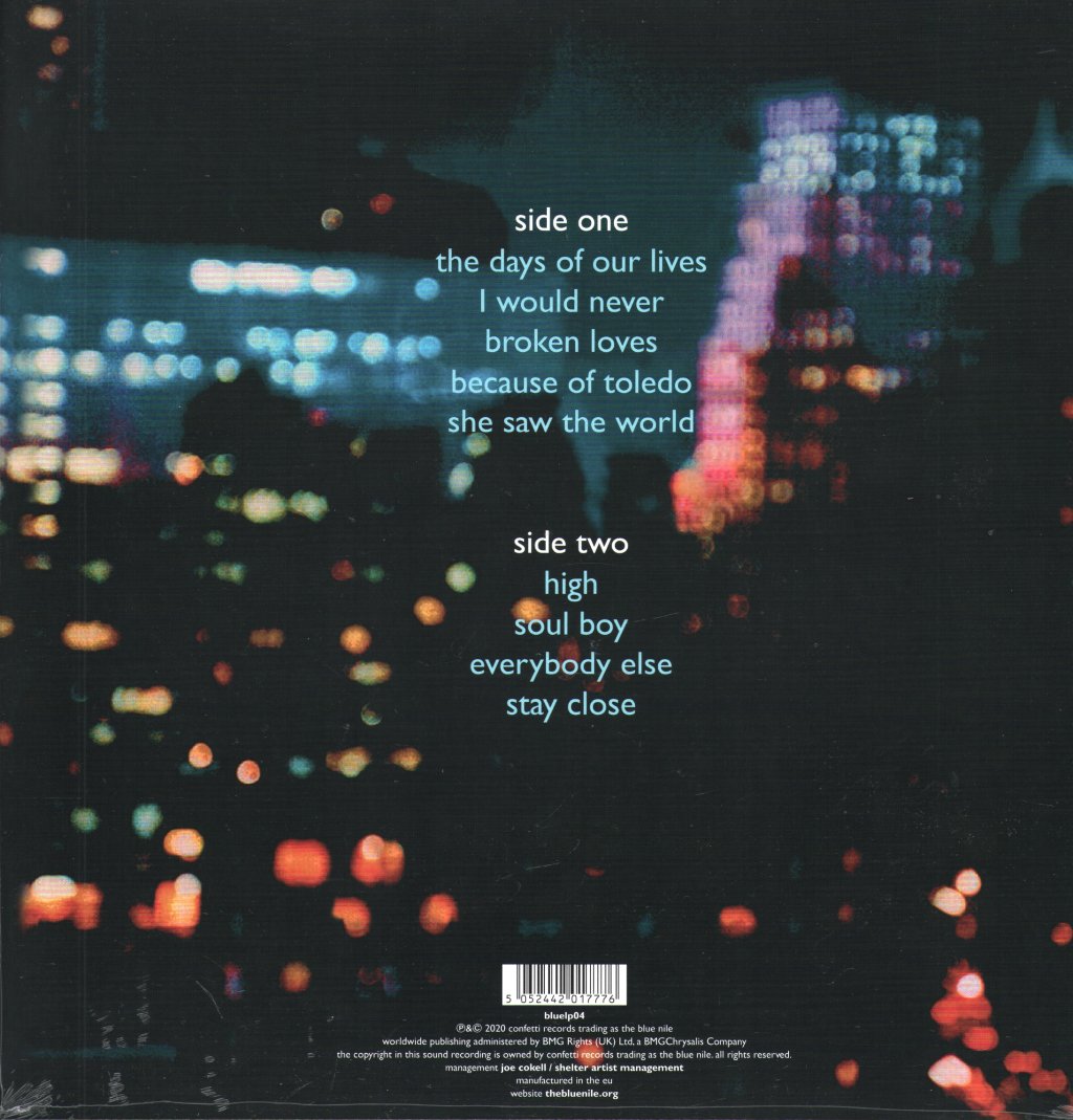 Blue Nile - High - Lp