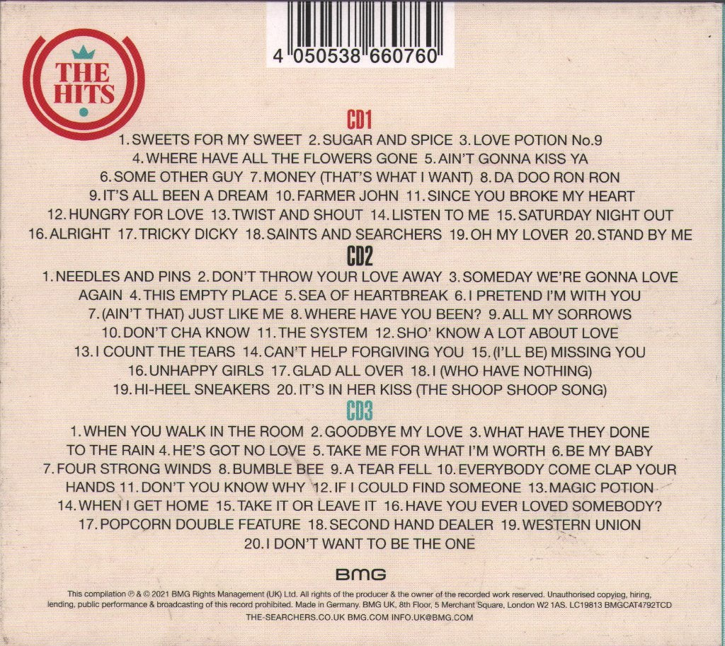 Searchers - Ultimate Collection - Cd Set