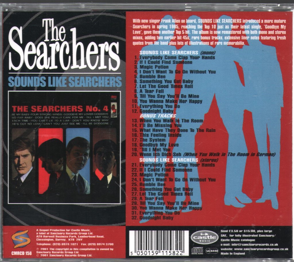 Searchers - Sounds Like Searchers - Cd