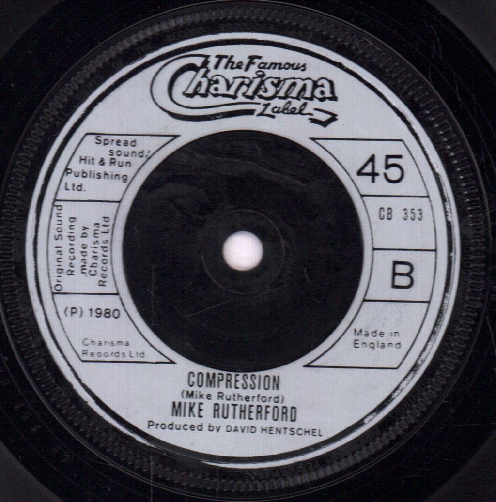 Mike Rutherford - Working In Line - 7 Inch