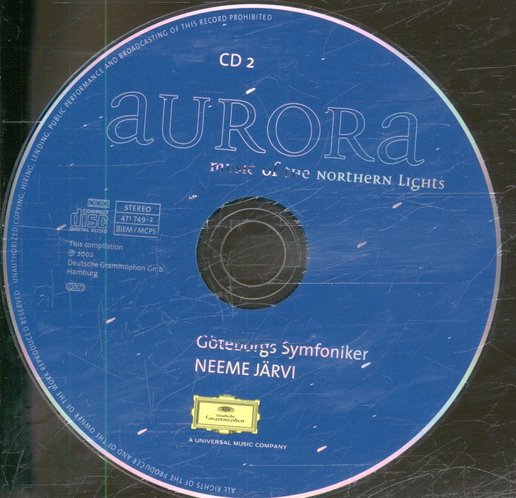 Göteborgs Symfoniker, Neeme Järvi - Aurora: Music Of The Northern Lights - Double Cd