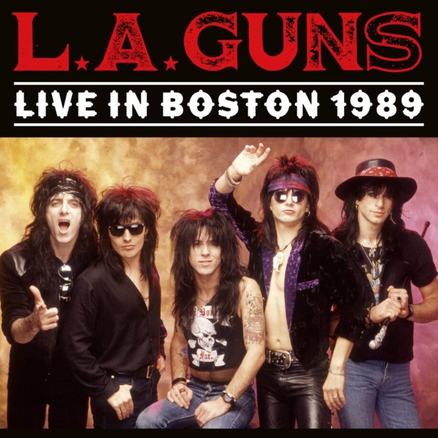 LA Guns - Live In Boston 1989 - Cd