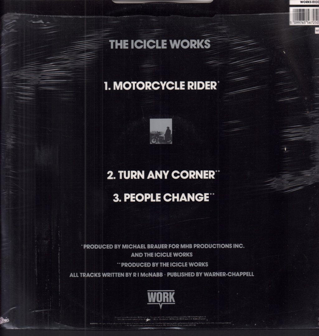 Icicle Works - Motorcycle Rider - 12 Inch