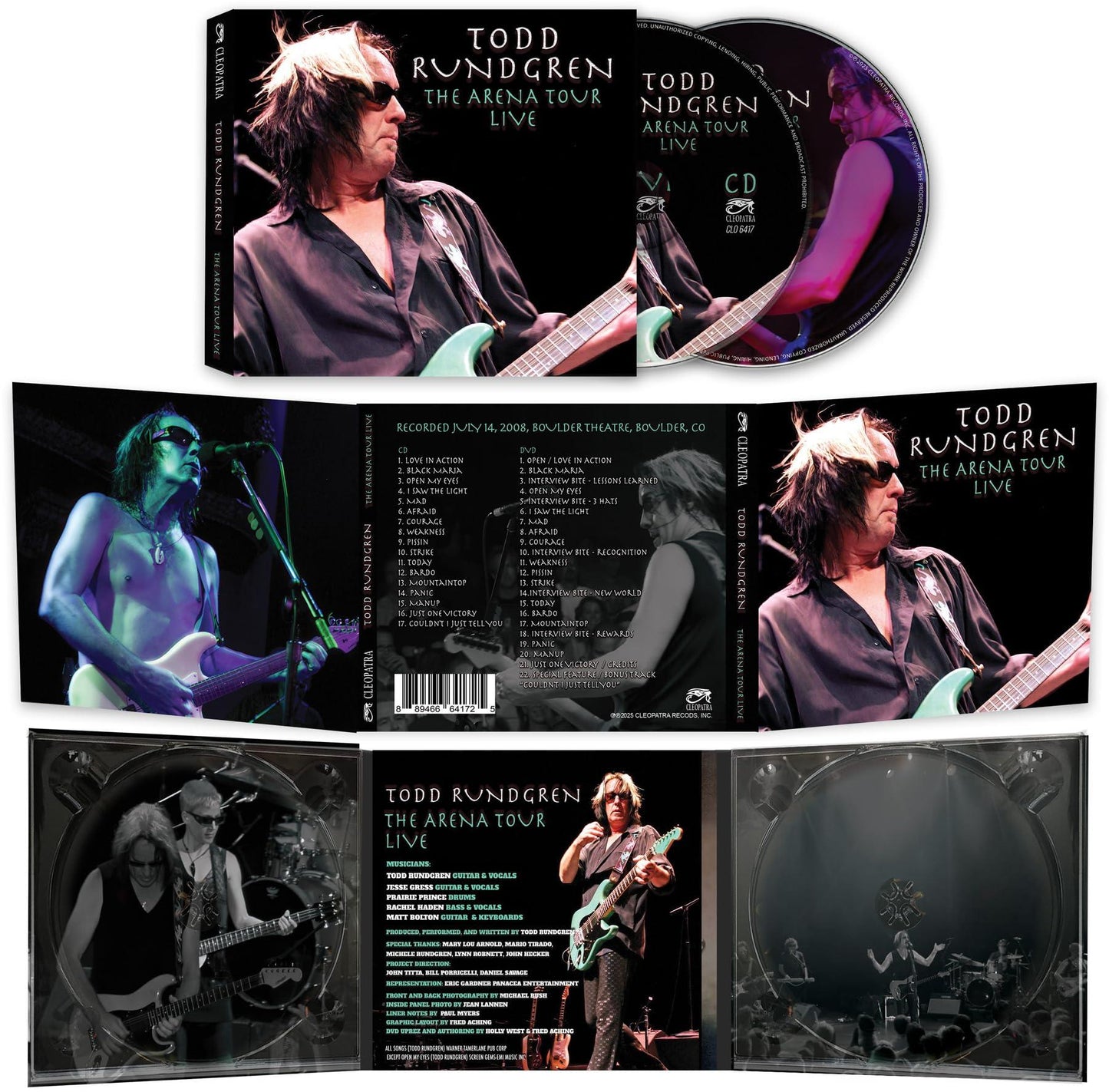 Todd Rundgren - Arena Tour Live - Double Cd