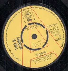 Tina And Mommy/Tina And Daddy - No Charge/Telephone Call - 7 Inch