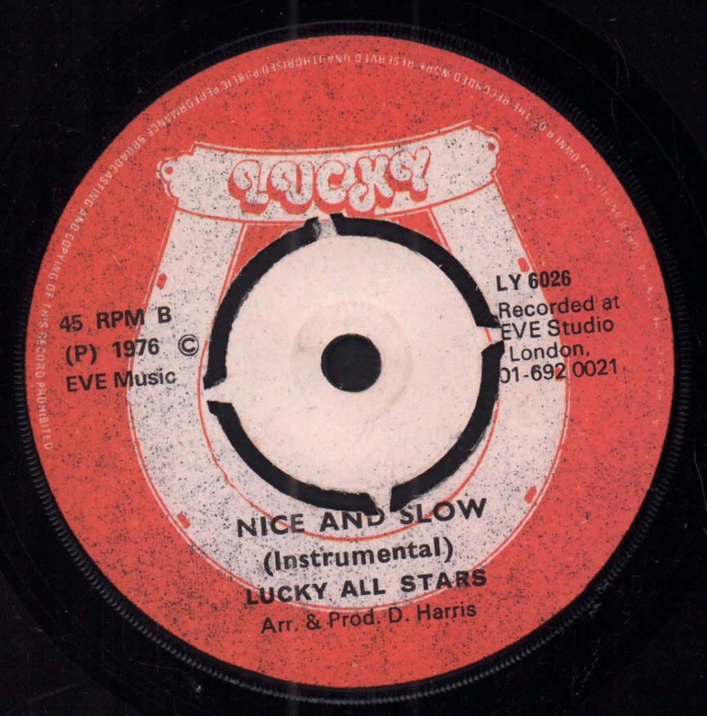 J. G. Streeter / Lucky All-Stars - Nice And Slow - 7 Inch