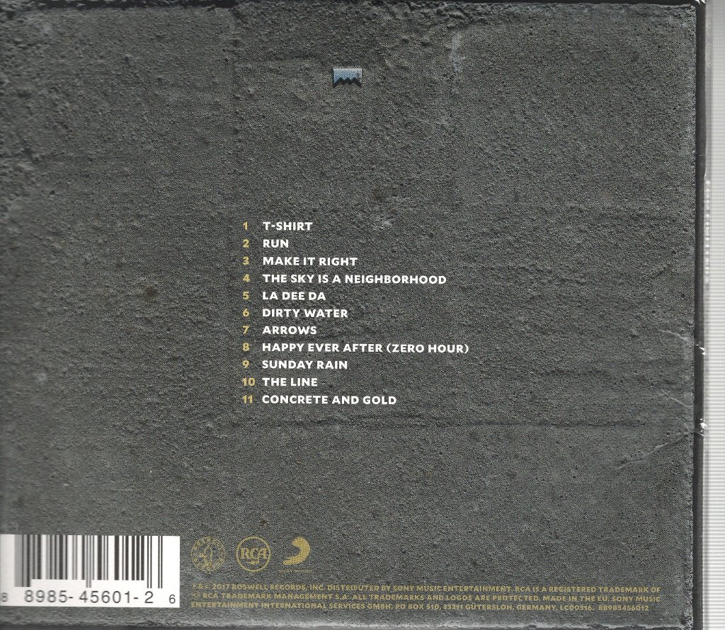 Foo Fighters - Concrete And Gold - Cd