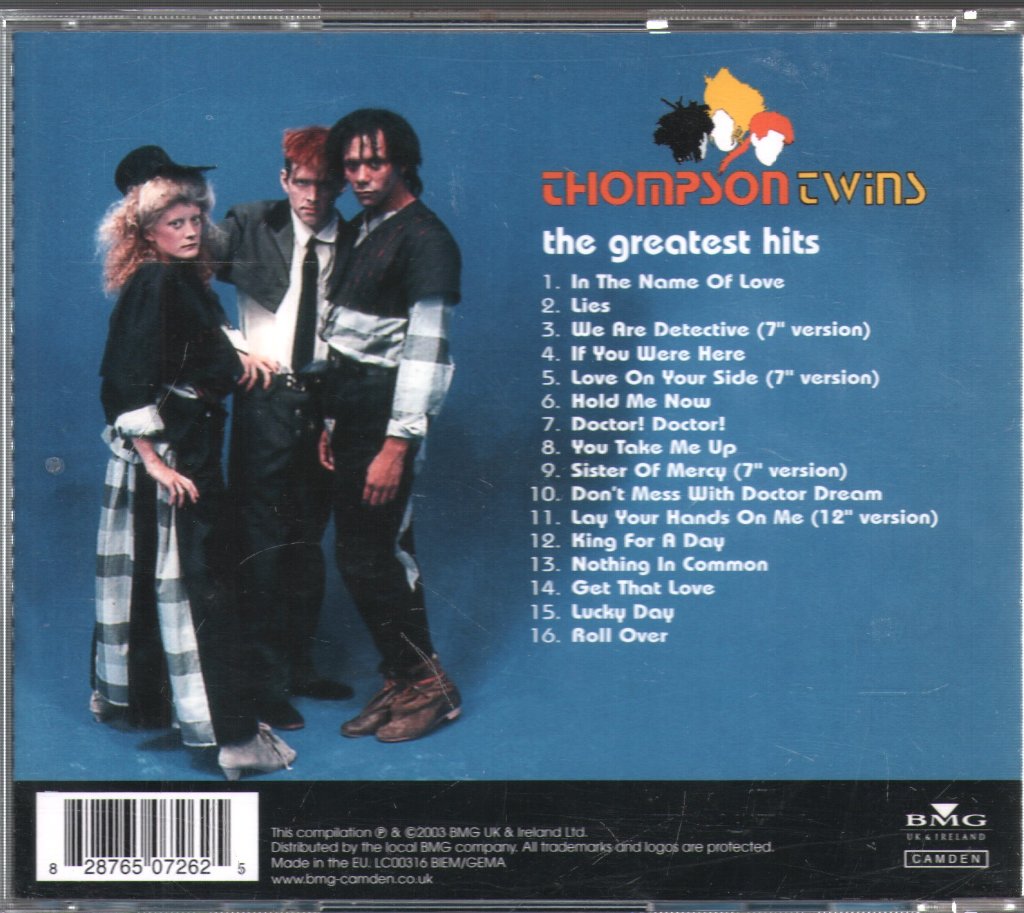 Thompson Twins - Greatest Hits - Cd