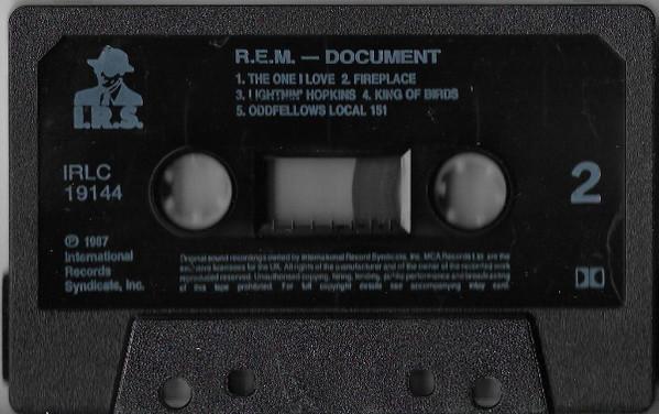 R.E.M. - Document - Cassette