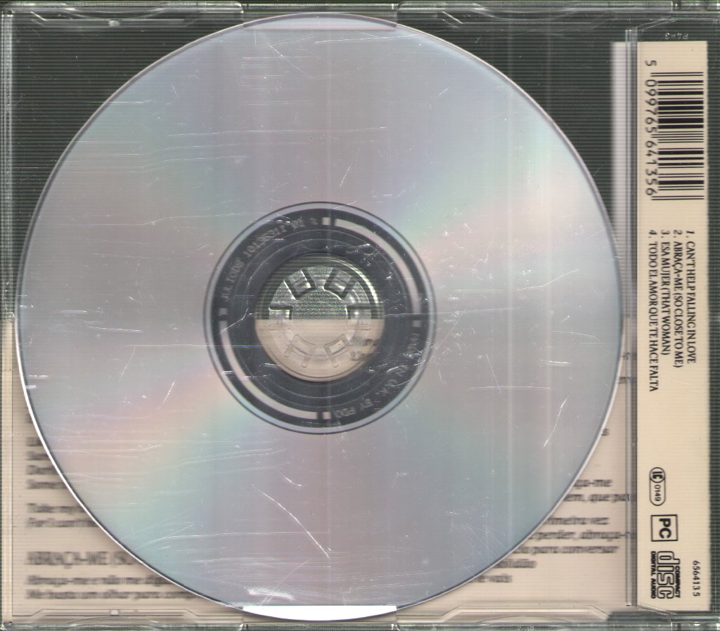 Julio Iglesias - Can't Help Falling In Love - Cd