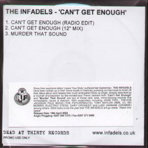 Infadels - Can't Get Enough - Cdr