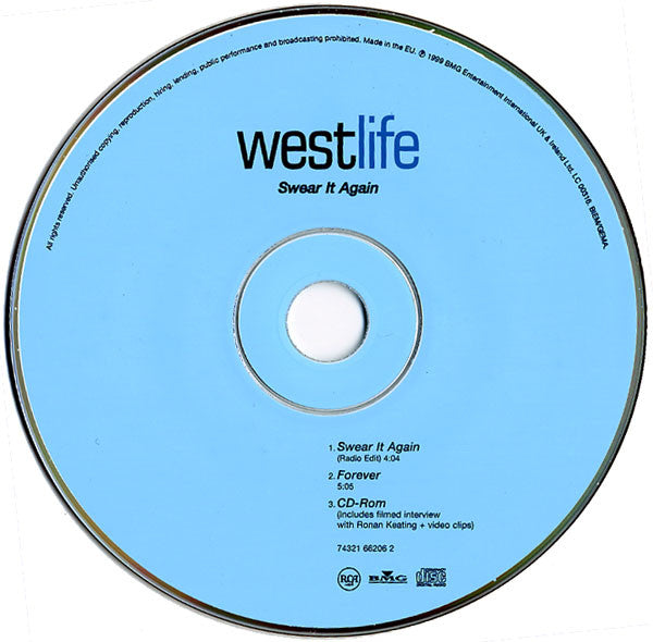 Westlife - Swear It Again - Cd