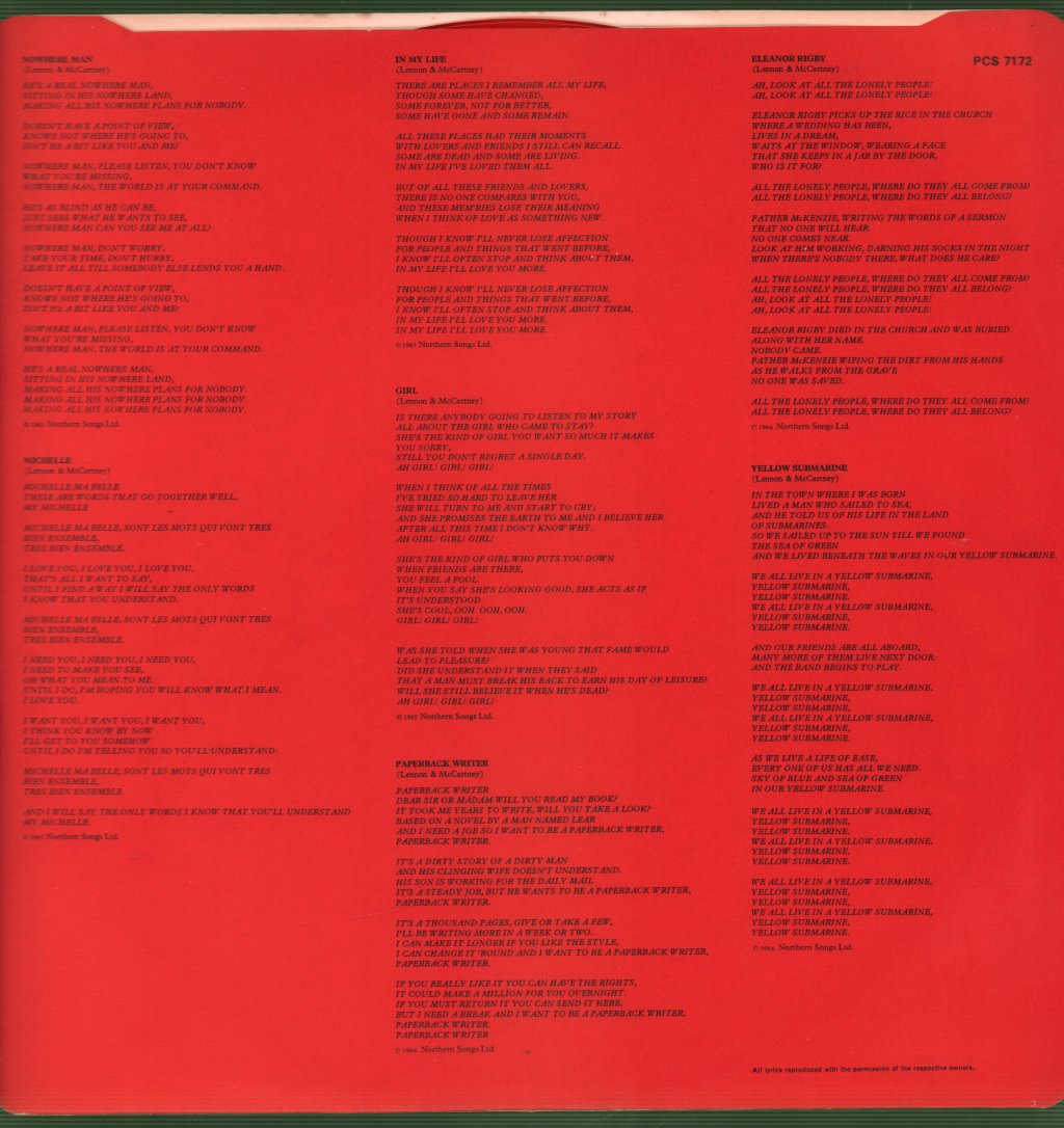 Beatles - 1962-1966 - Double Lp