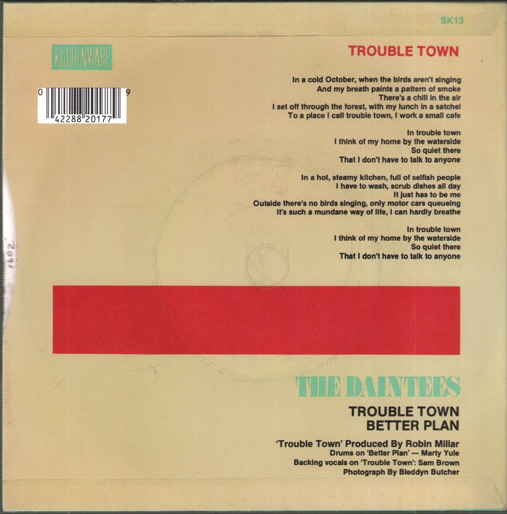 Daintees - Trouble Town - 7 Inch