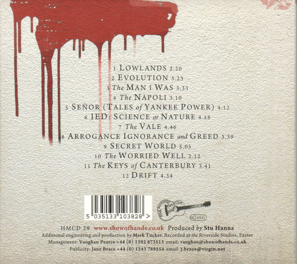 Show Of Hands - Arrogance Ignorance And Greed - Cd