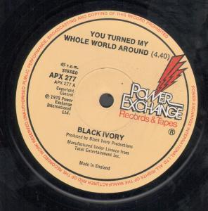 Black Ivory - You Turned My Whole World Around - 12 Inch