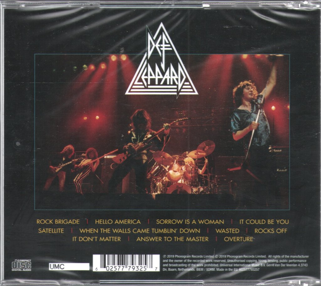 Def Leppard - On Through The Night - Cd