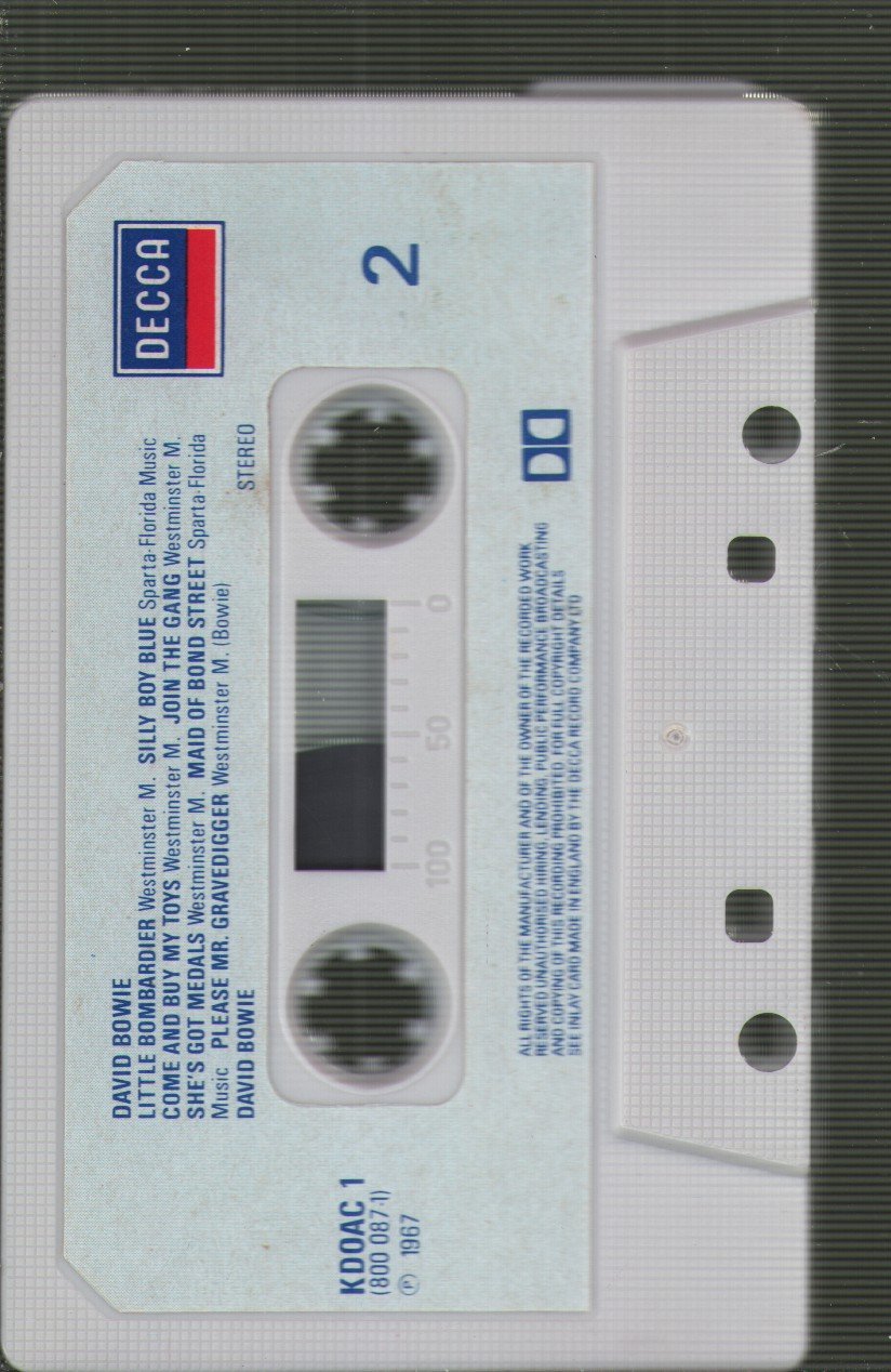 David Bowie - David Bowie - Cassette