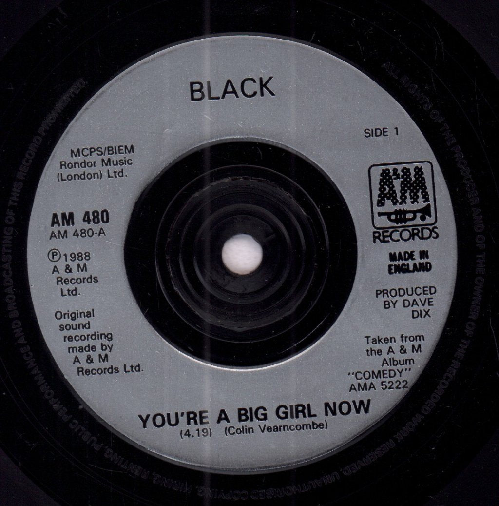 Black - You're A Big Girl Now - 7 Inch