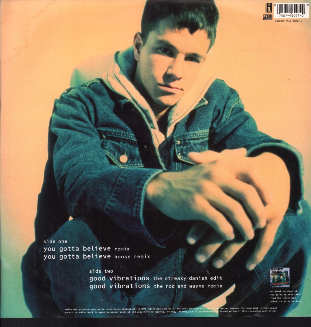 Marky Mark And The Funky Bunch - You Gotta Believe - 12 Inch