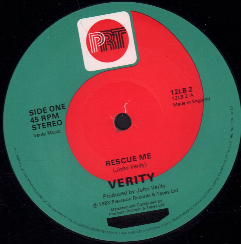 Verity (Rock/Metal Group) - Rescue Me - 12 Inch