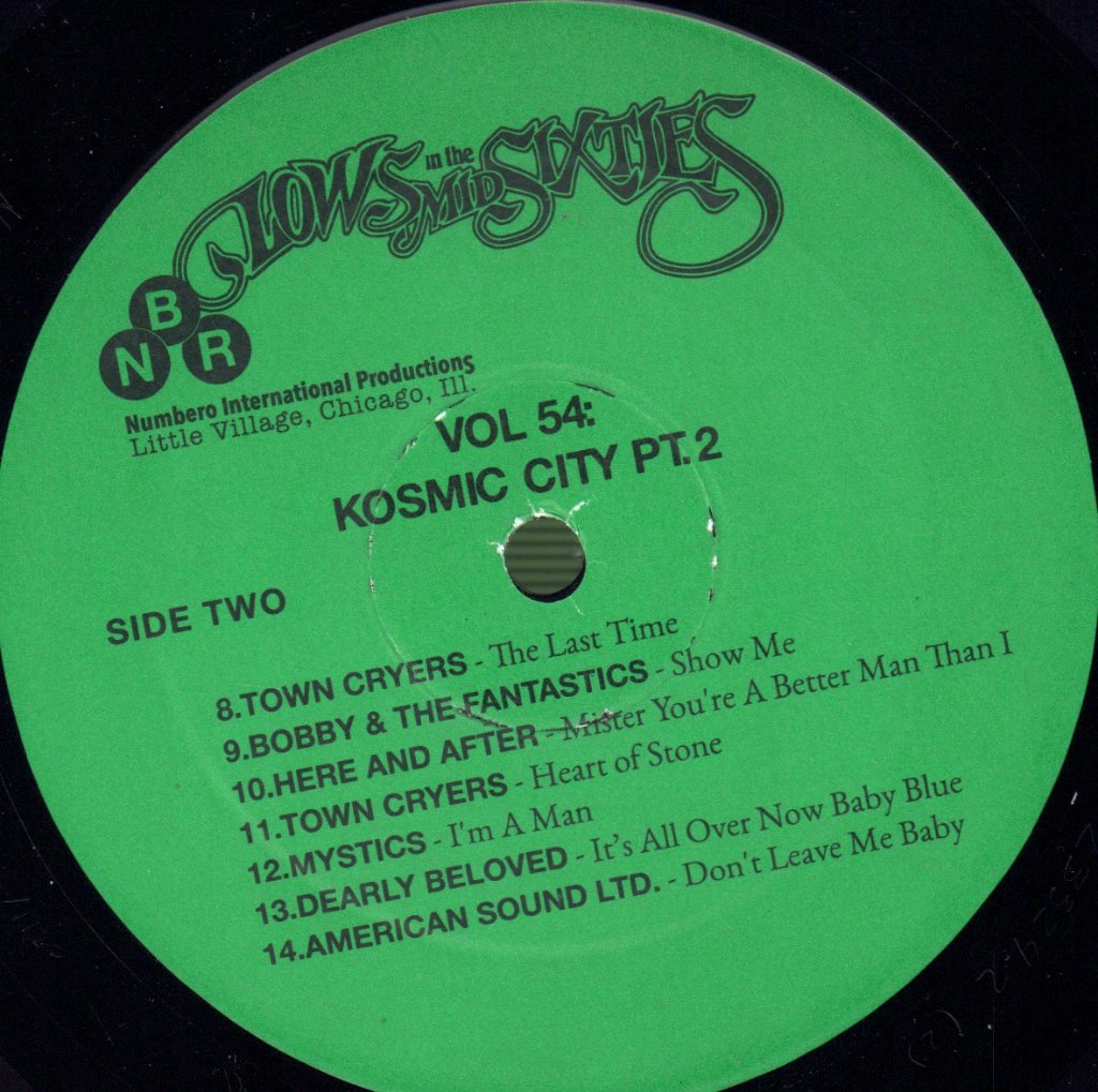 Various Artists - Lows In The Mid Sixties Volume 54: Kosmic City Part 2 - Lp