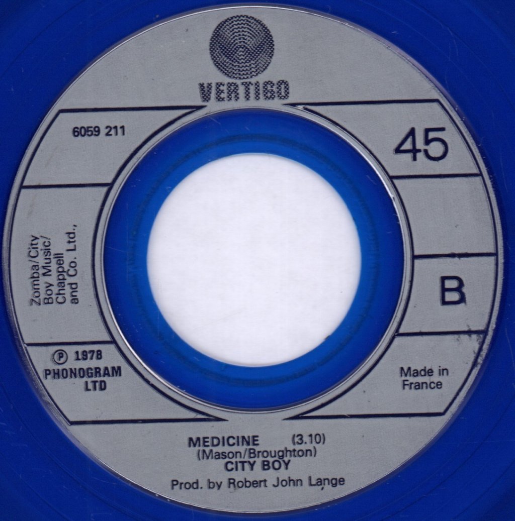 City Boy - What A Night - 7 Inch