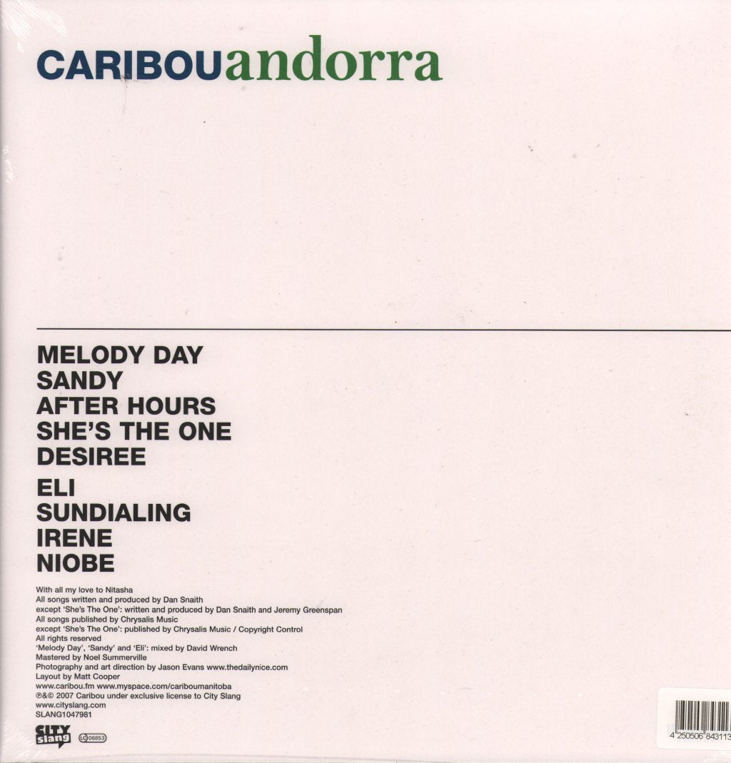 Caribou - Andorra (15th Anniversary Edition) - Lp