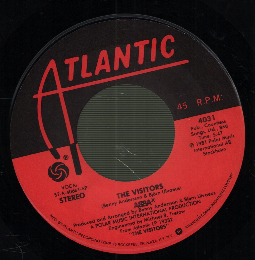 ABBA - Visitors - 7 Inch