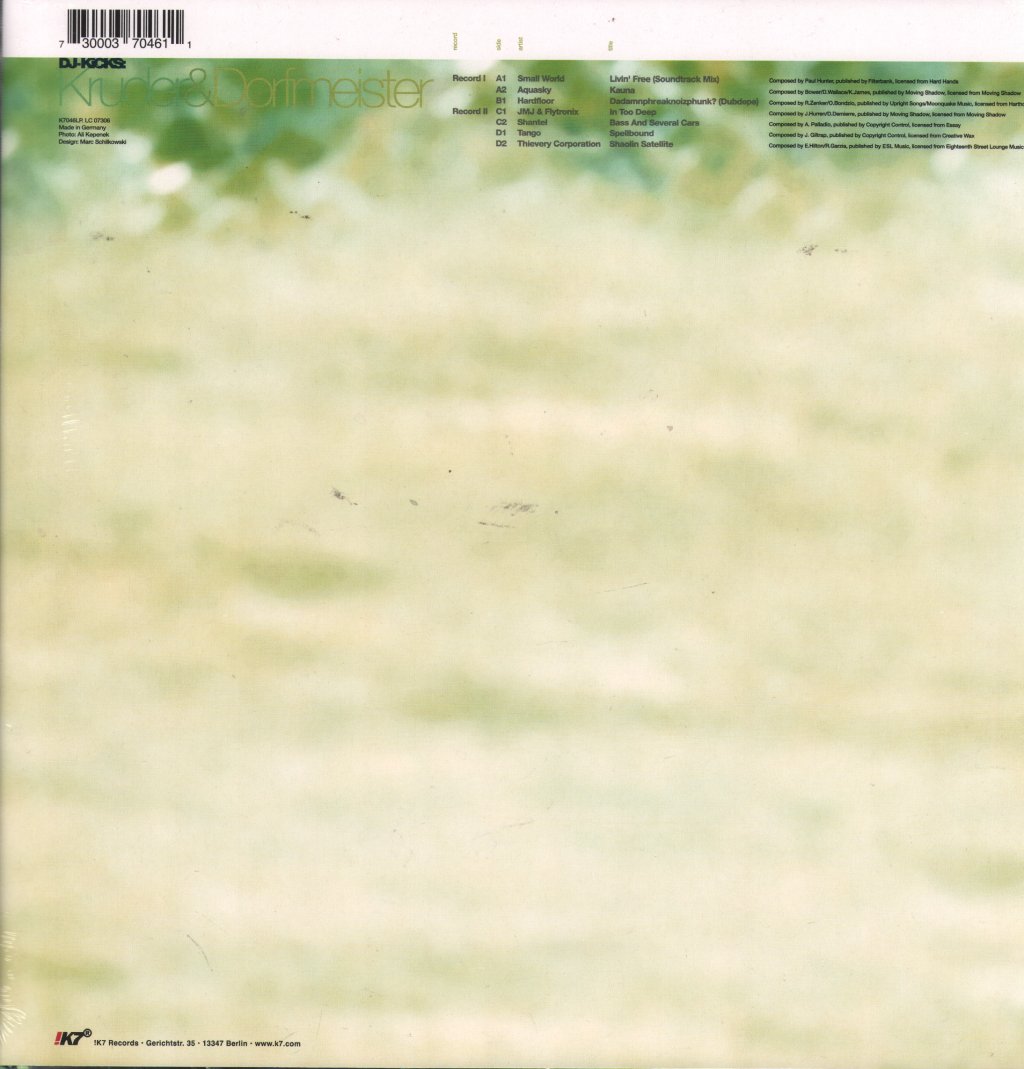 Kruder And Dorfmeister - DJ Kicks - Double Lp