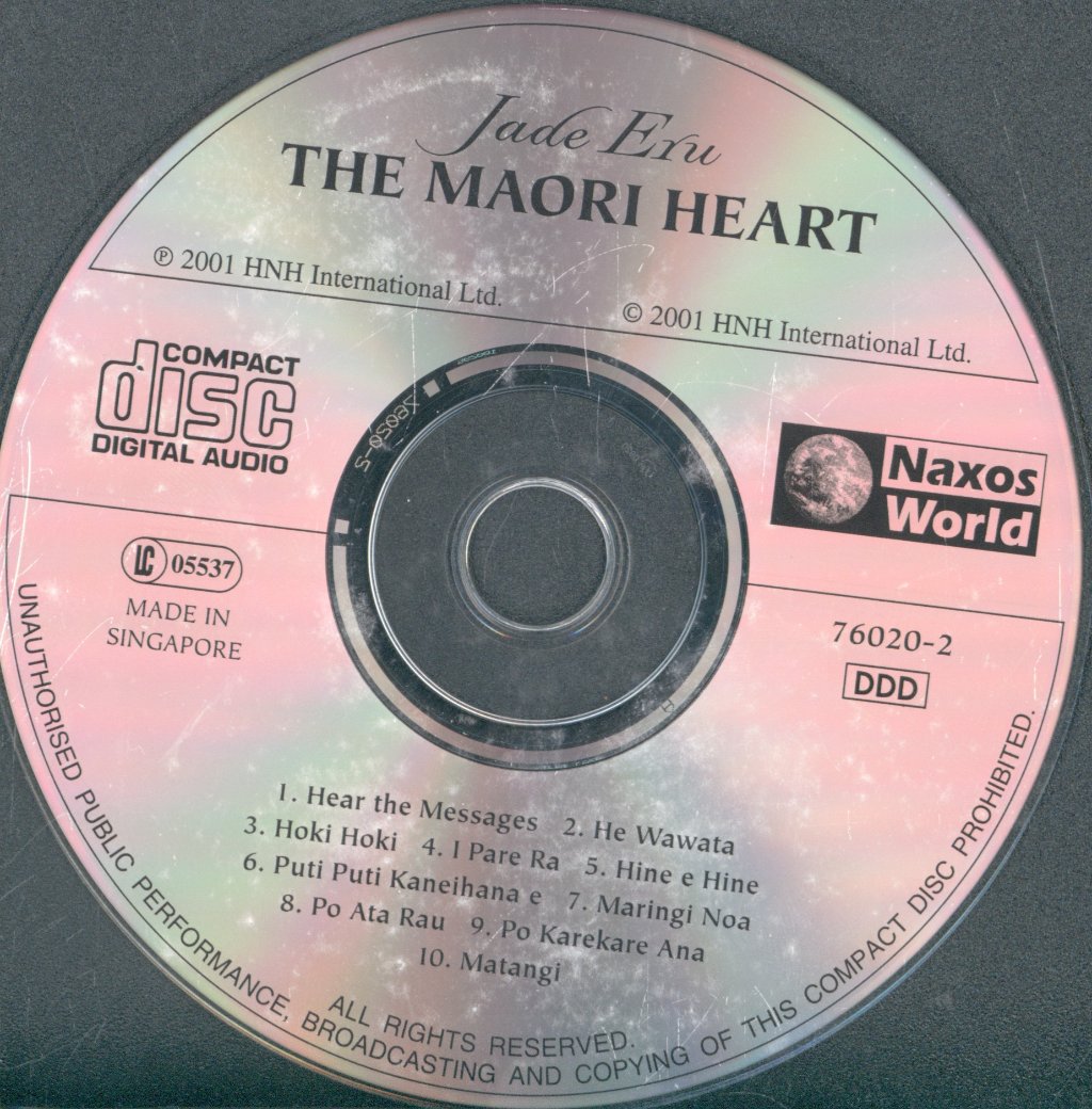 Jade Eru - Maori Heart - Cd