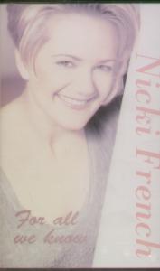 Nicki French - For All We Know - Cassette